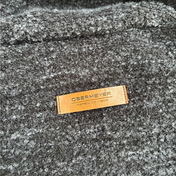 Obermeyer Ella Fleece Green and Black Zip-Up Hoodie size Small - Picture 14 of 16